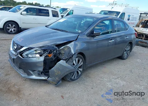 2017 Nissan Sentra Sl z USA, uszkodzony, nr VIN 3N1AB7AP8HY370569